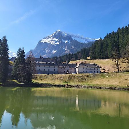 Appartement Cosy Face Aux Aravis Le Grand-Bornand Luaran gambar