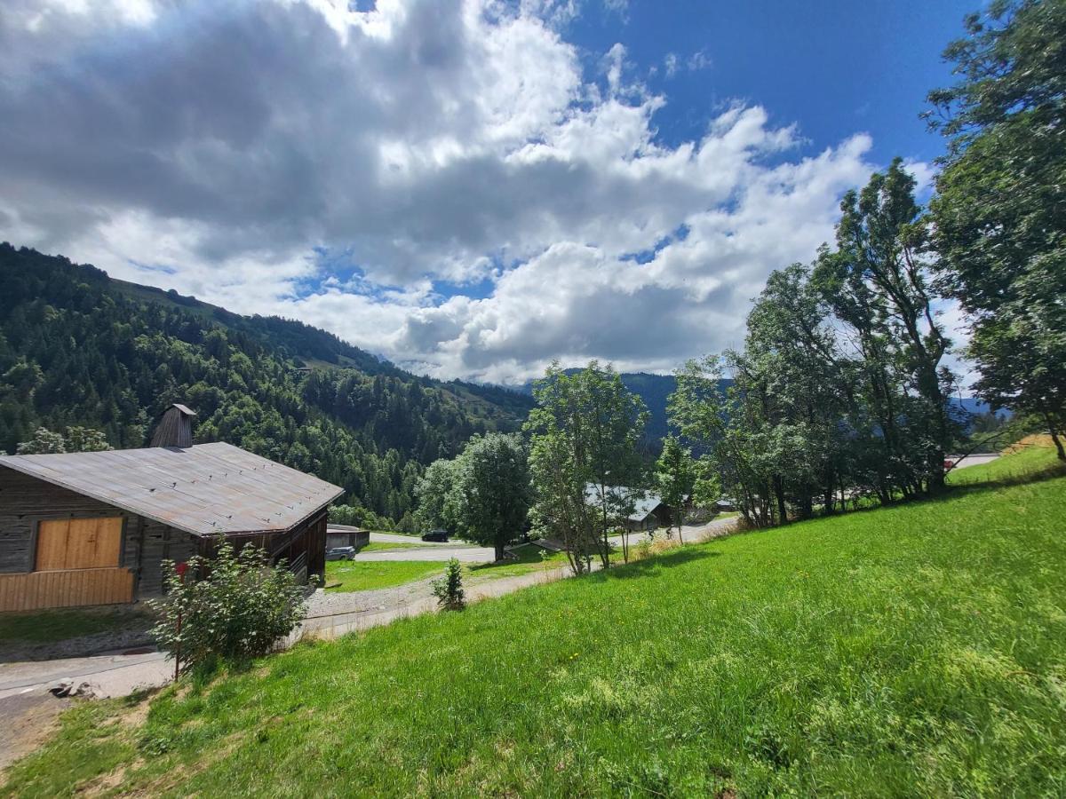 Appartement Cosy Face Aux Aravis Le Grand-Bornand Luaran gambar