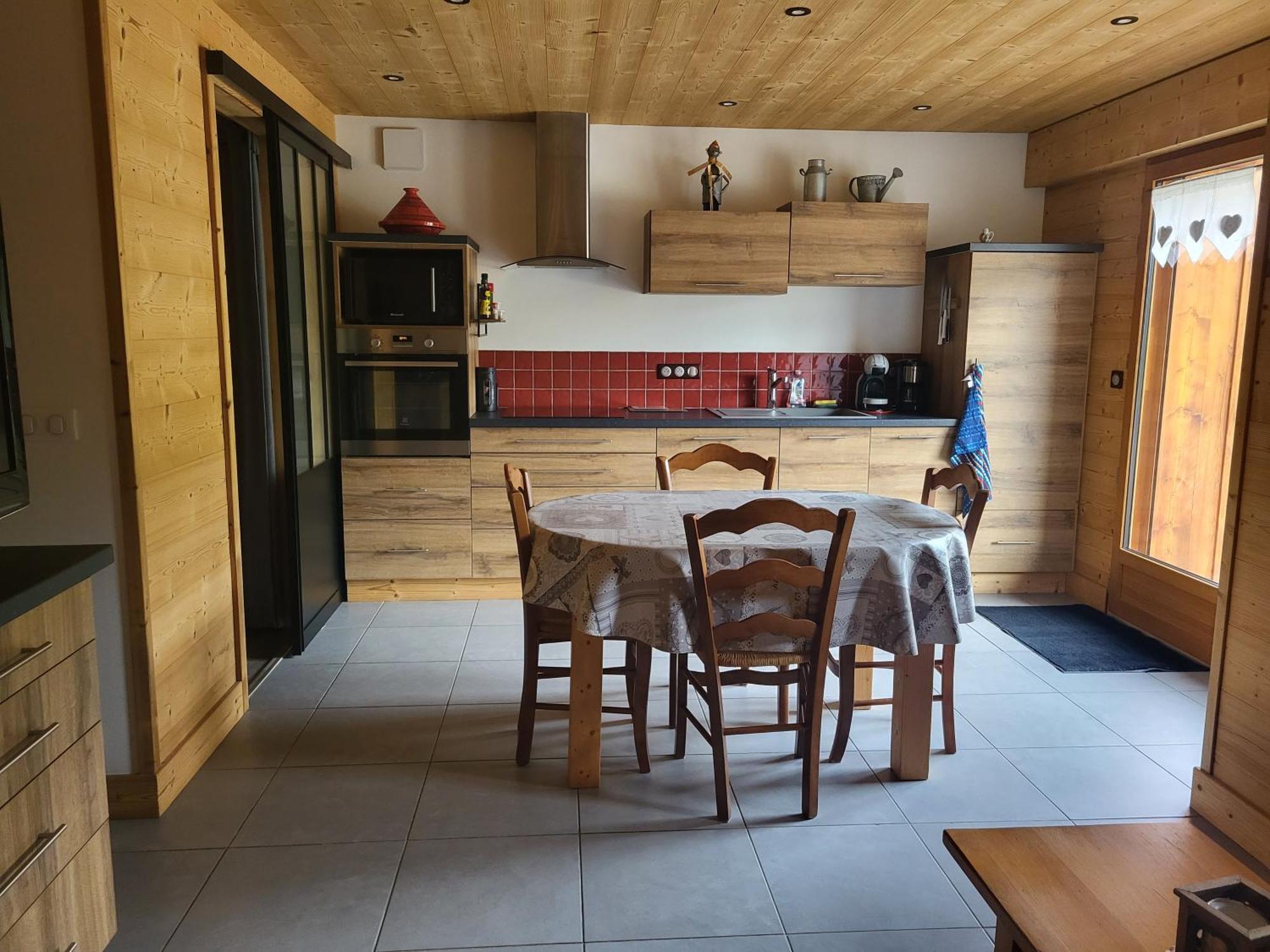Appartement Cosy Face Aux Aravis Le Grand-Bornand Luaran gambar