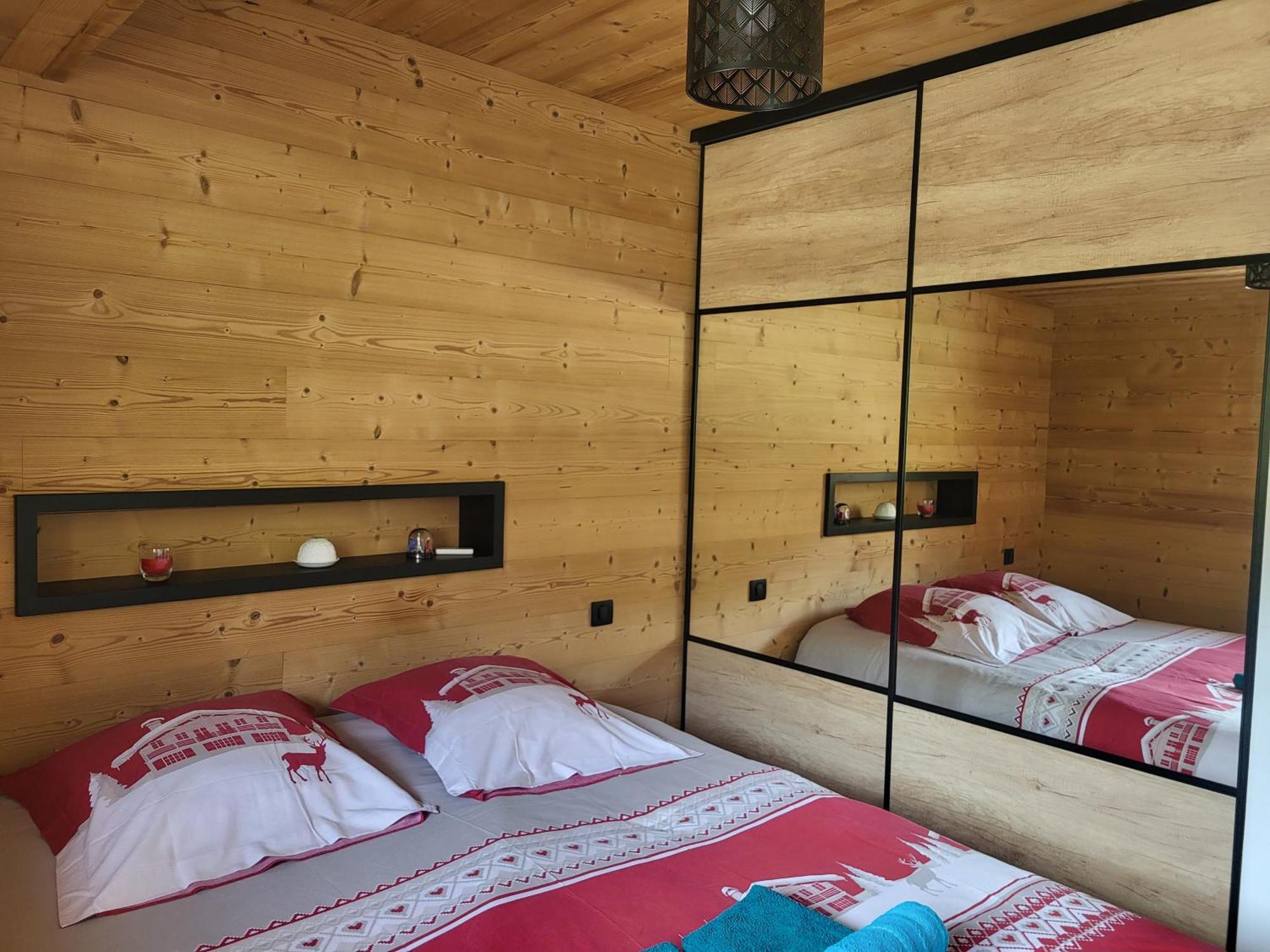 Appartement Cosy Face Aux Aravis Le Grand-Bornand Luaran gambar