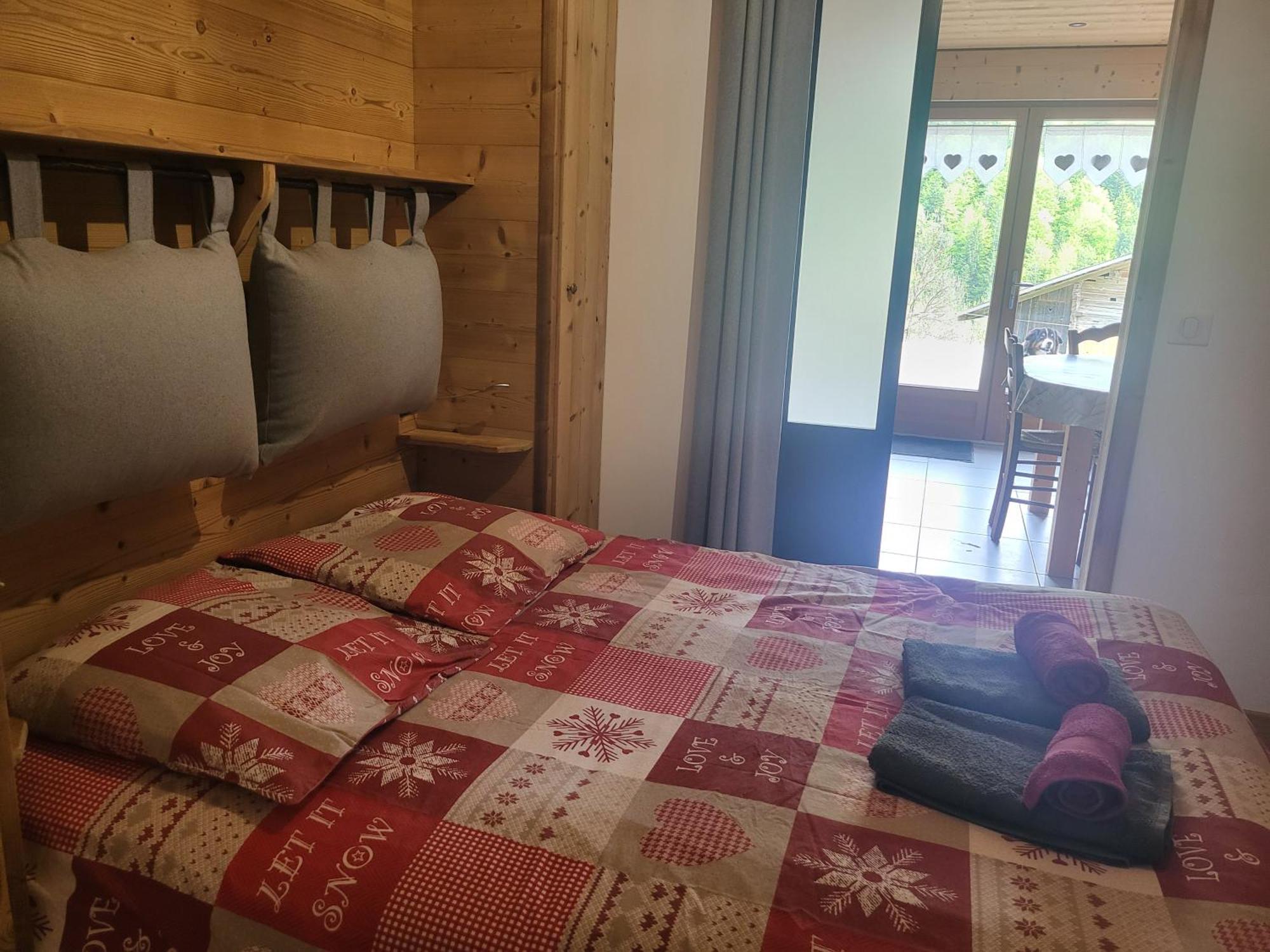 Appartement Cosy Face Aux Aravis Le Grand-Bornand Luaran gambar